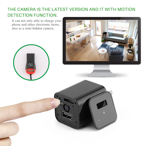 HD 1080P Hidden Camera USB Charger Home Security - Image 4